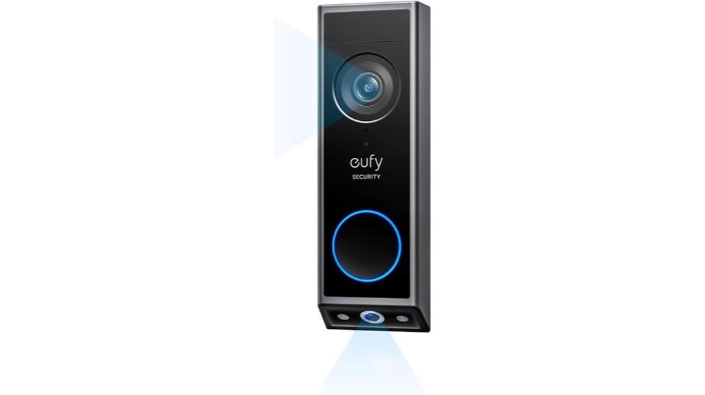 dual camera video doorbell