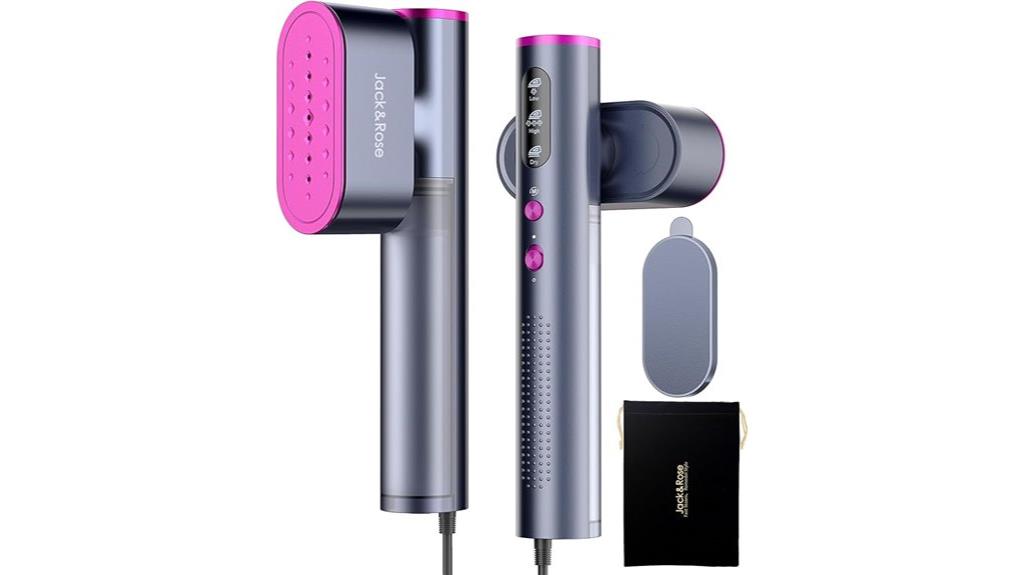 dual purpose travel steamer