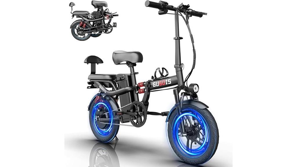 dual seat electric bike