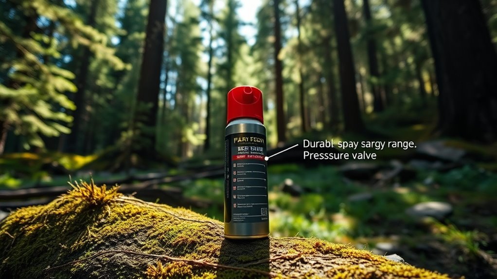 effective safe bear spray
