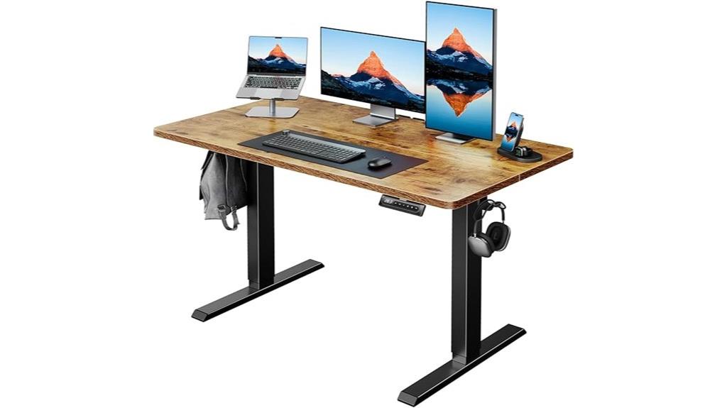 electric height adjustable desk
