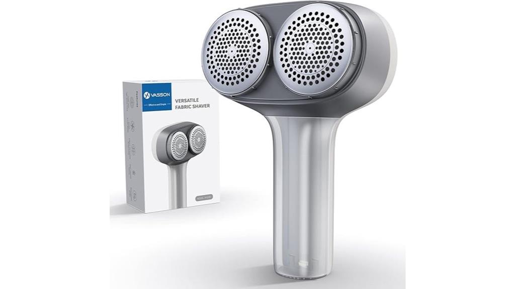 electric rechargeable fabric shaver