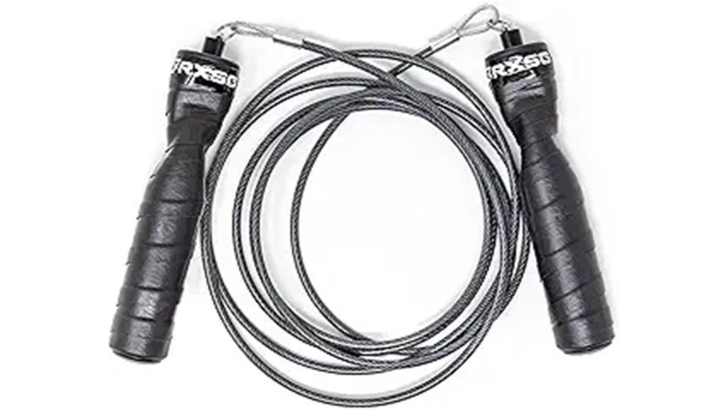 ergonomic handles jump rope