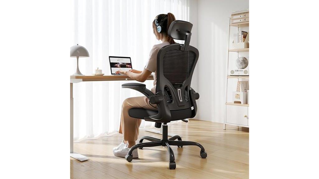 ergonomic office chair capacity