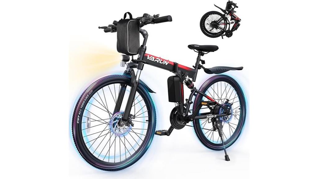 foldable electric bike gears