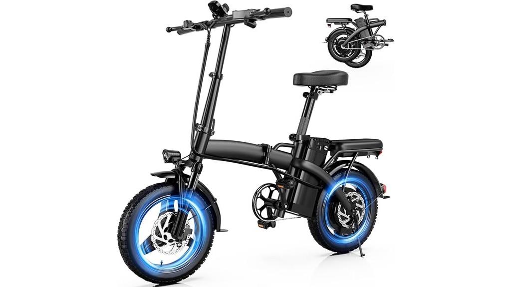 folding 500w electric bike