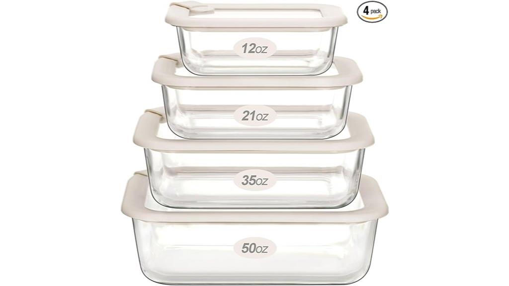 glass food storage containers