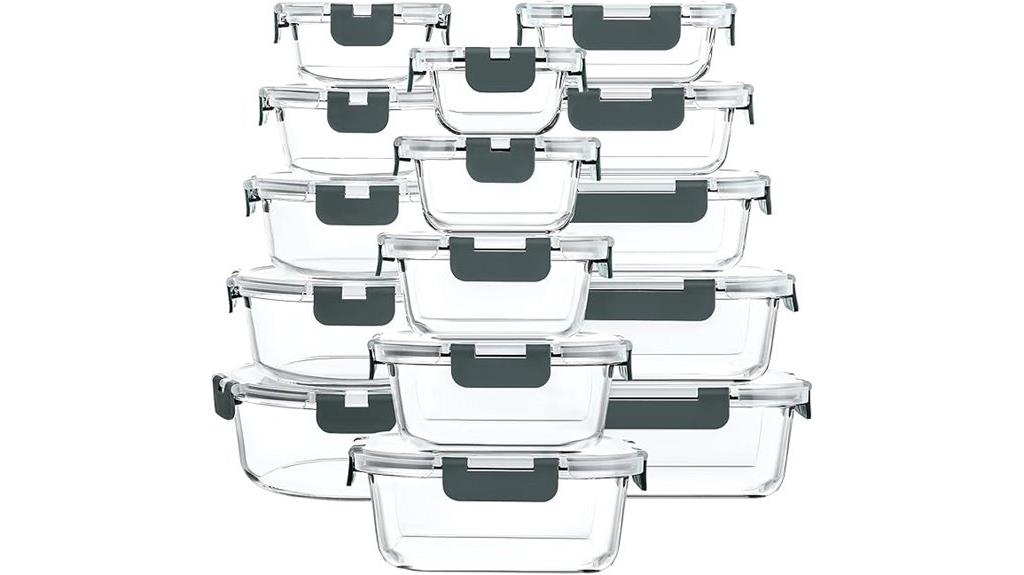 glass food storage containers