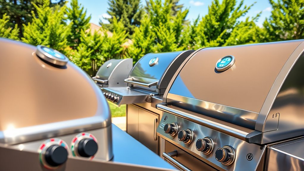grill size and features