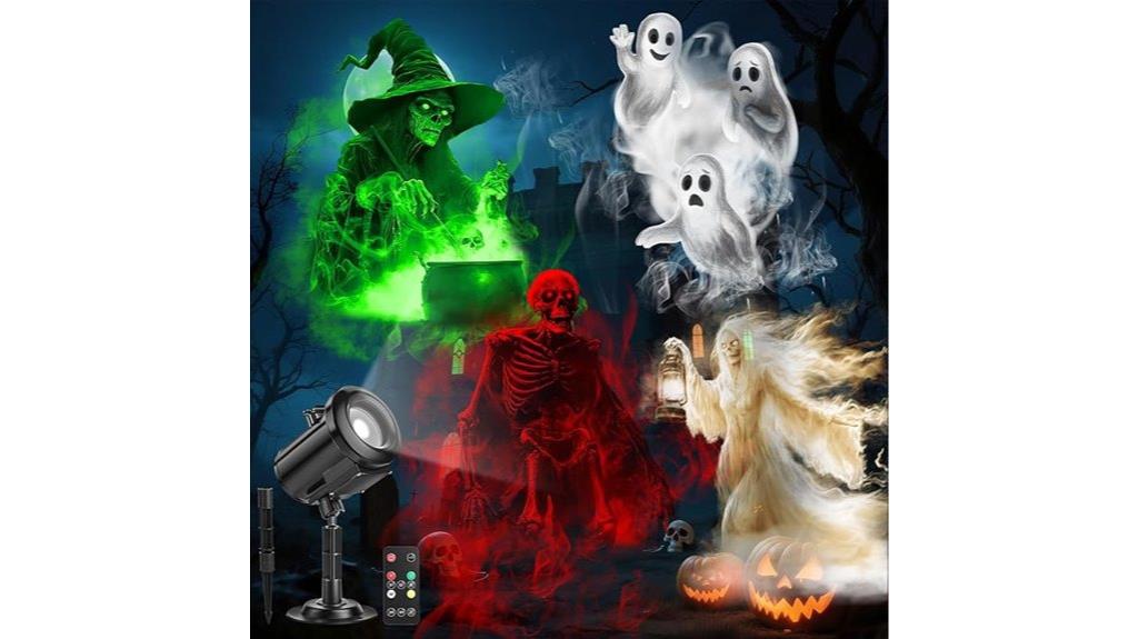 halloween ghost projector