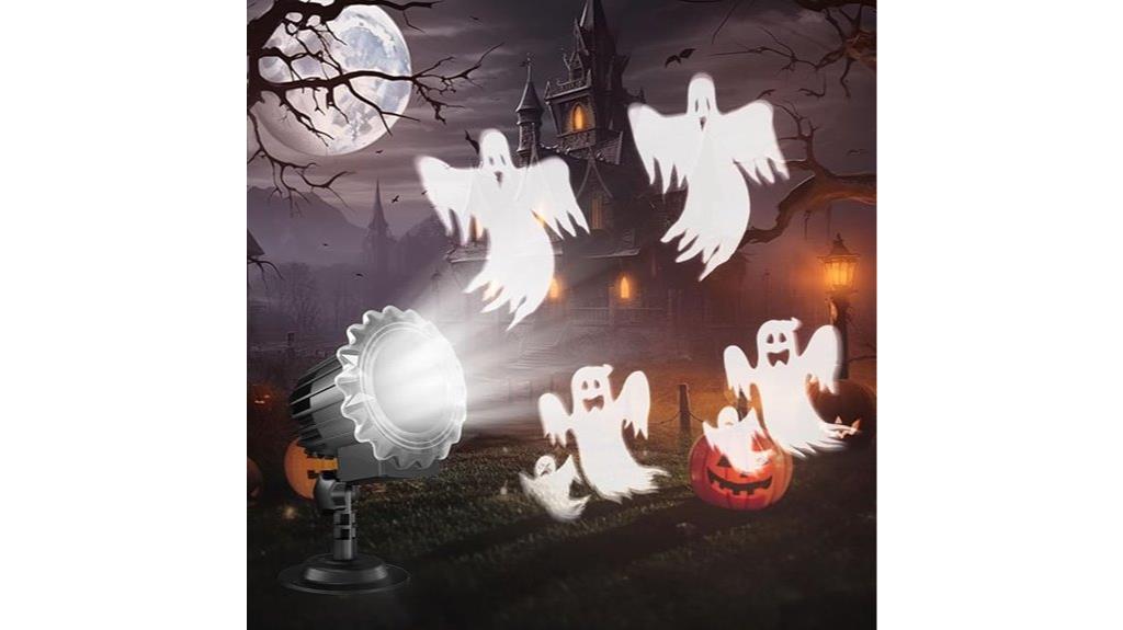 halloween ghost projector