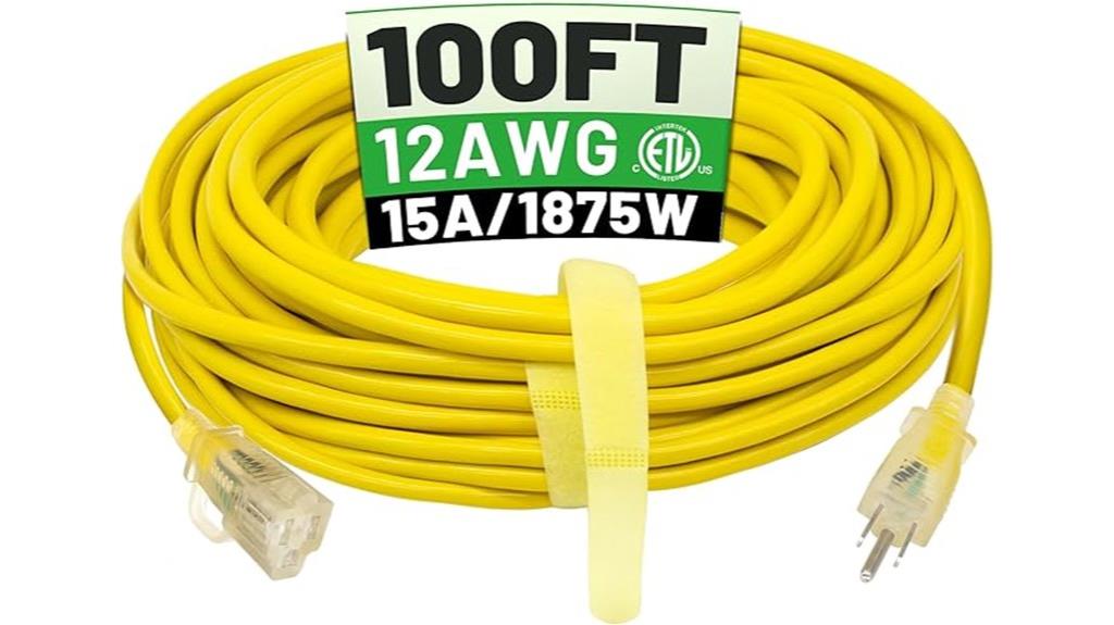 heavy duty outdoor extension cord