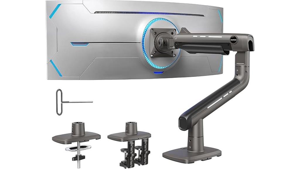heavy duty ultrawide monitor arm
