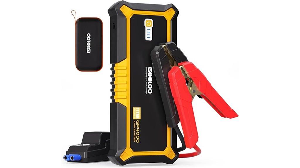 high capacity jump starter