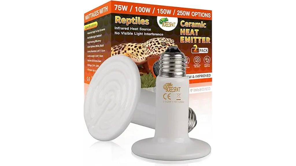 high efficiency 100w ceramic heaters