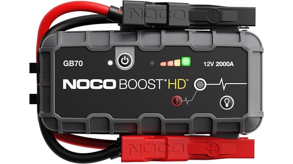 high power portable jump starter