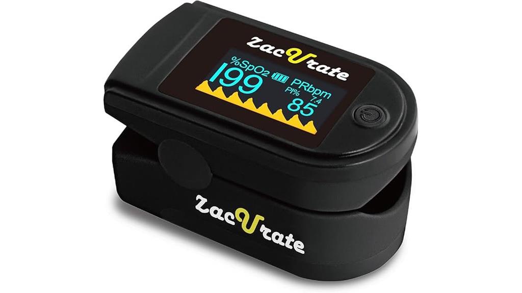 high precision fingertip oximeter