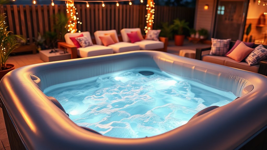 hot tub size features costs