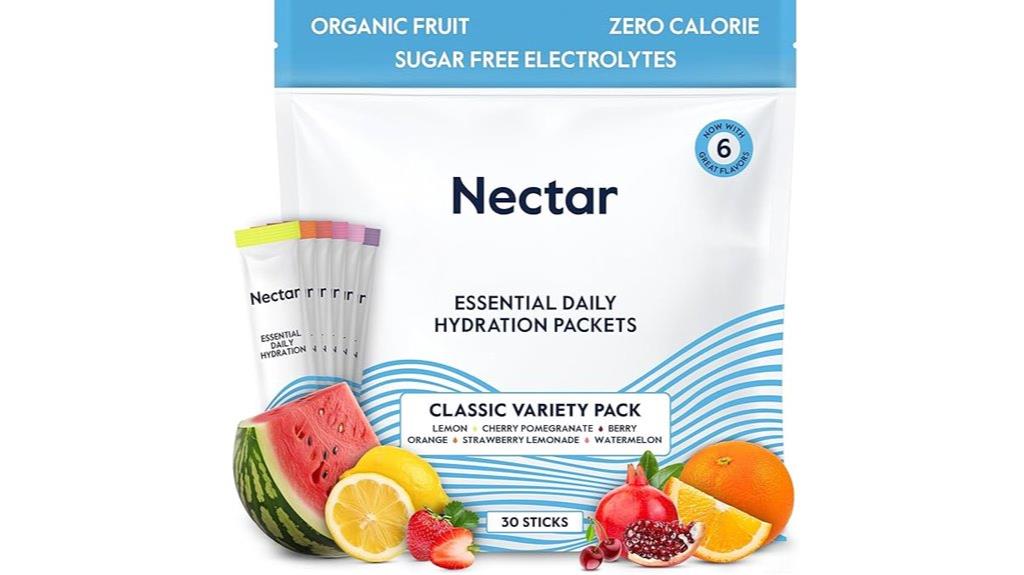 hydrating electrolyte powder packets