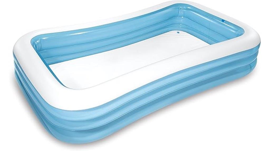 inflatable family pool