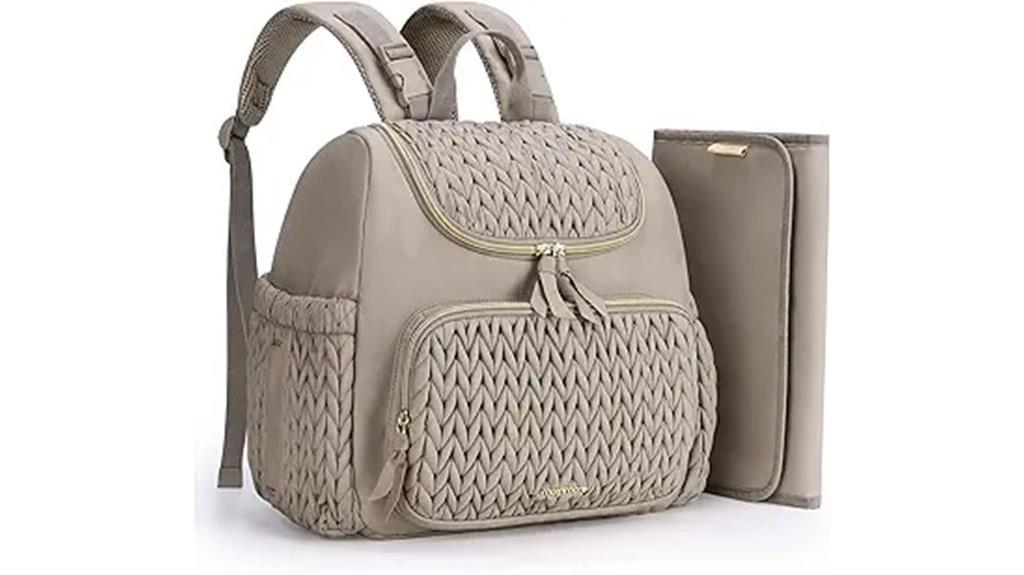insulated pockets changing pad