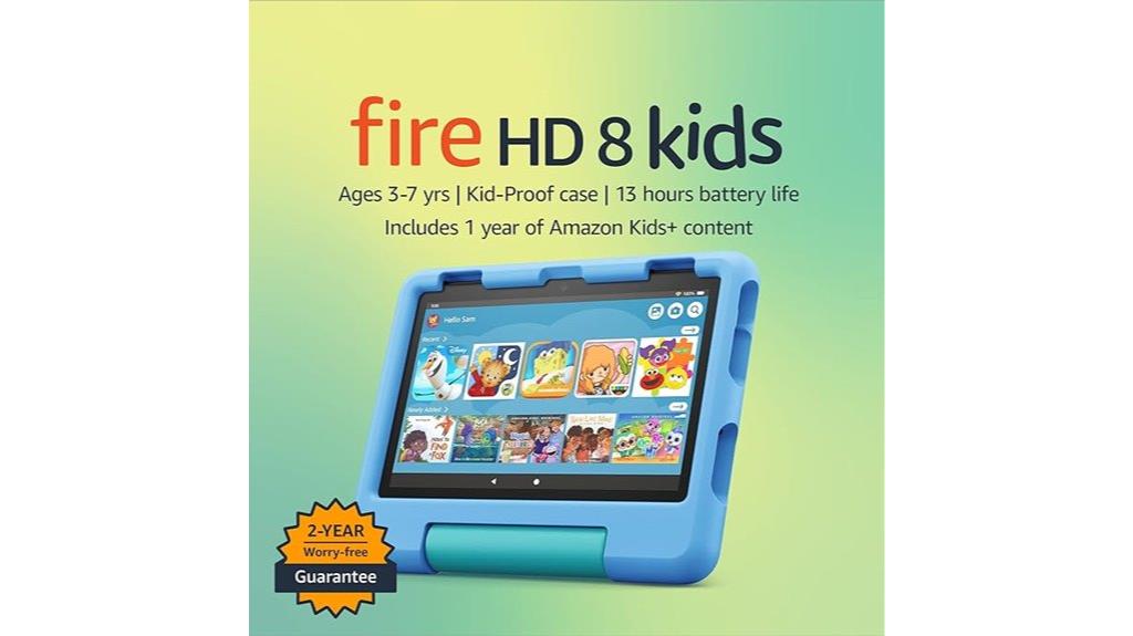 kids fire hd 8 tablet