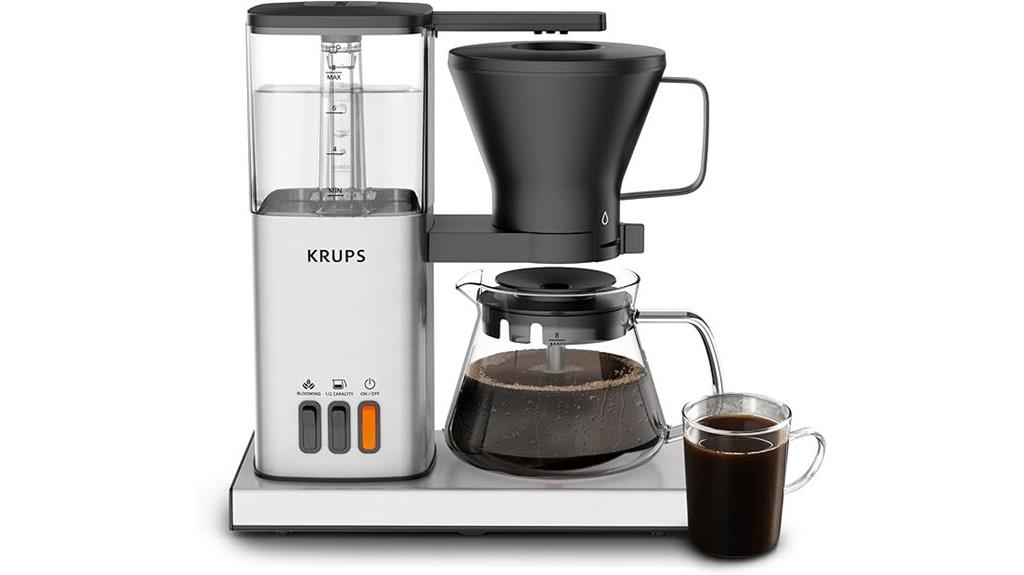krups 8 cup drip brewer