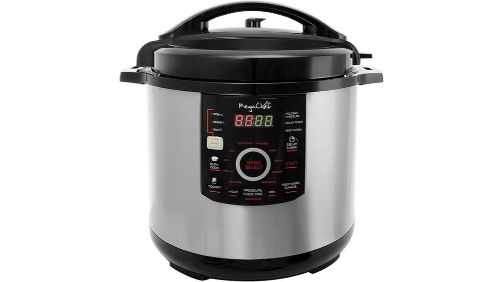 large digital pressure cooker