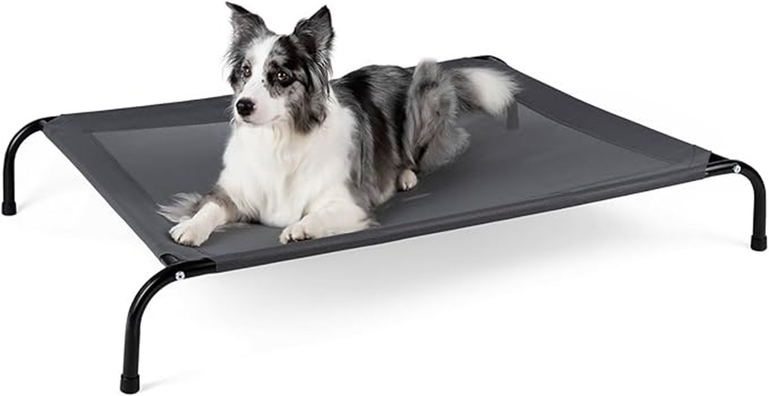 large dog cooling bed