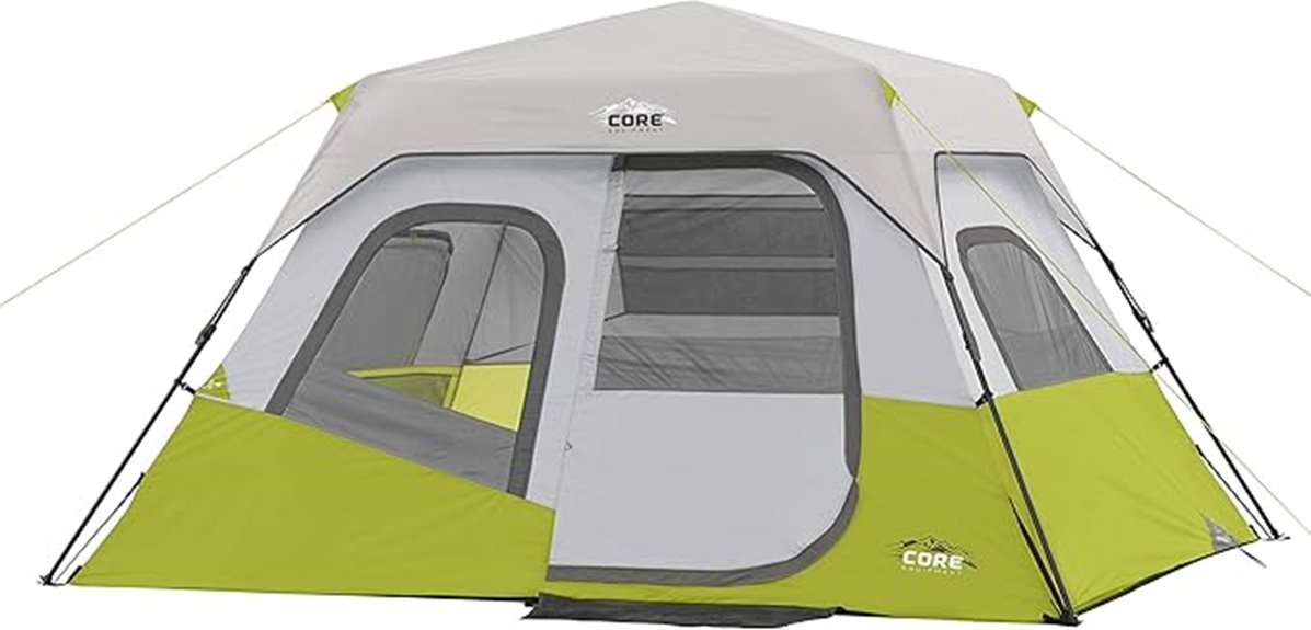large multi room camping tents
