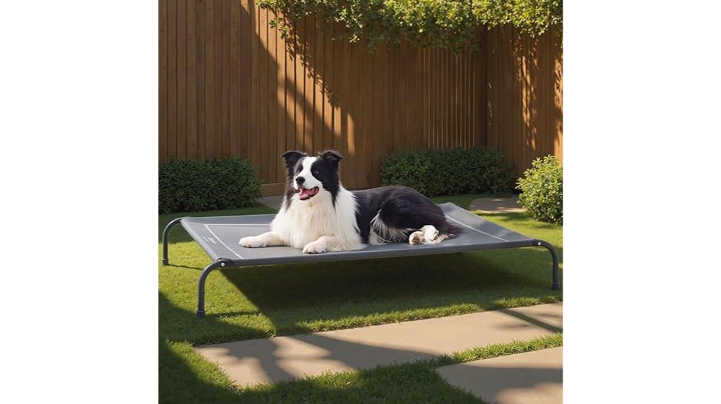 large outdoor dog bed