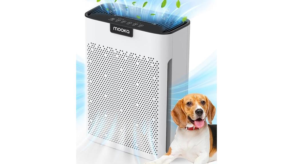 large room washable filter purifier