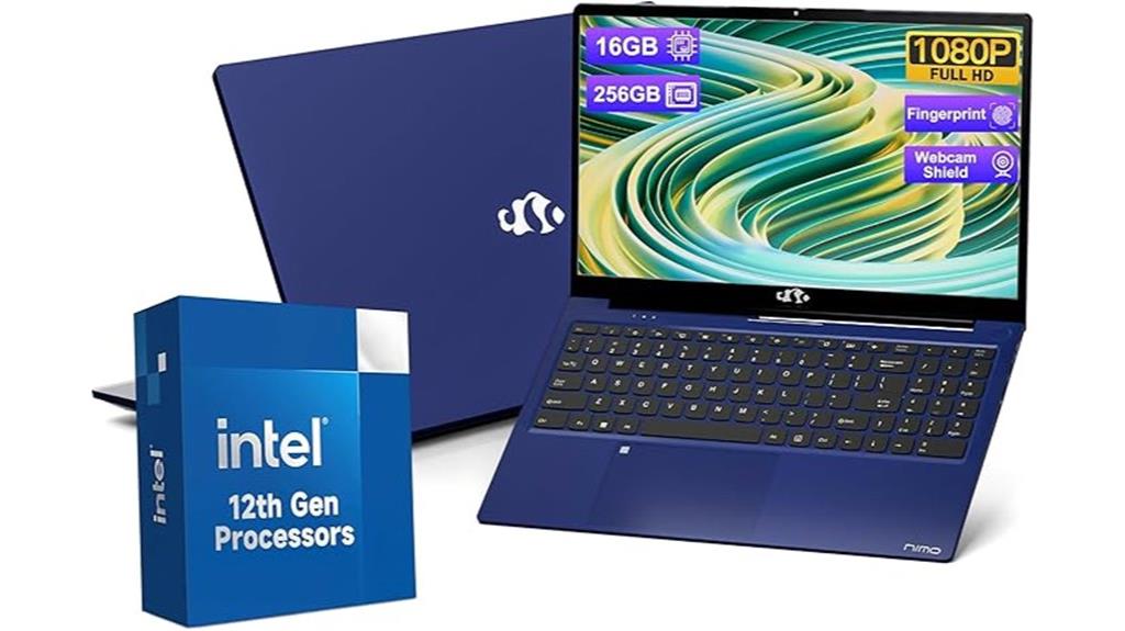 large screen student laptop