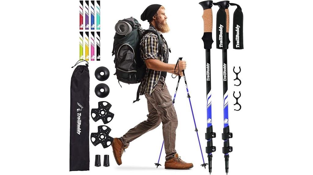 lightweight aluminum hiking poles