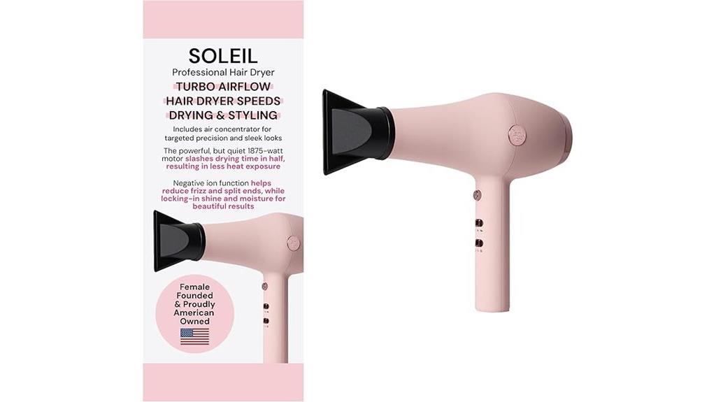 long hair sunlight dryer