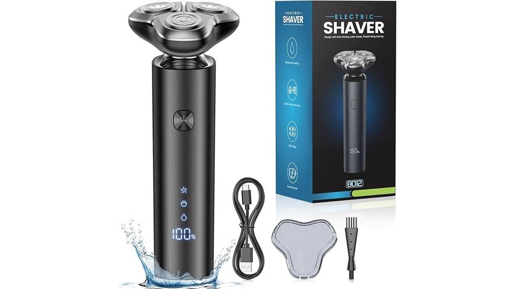 men s 3 blade electric shaver