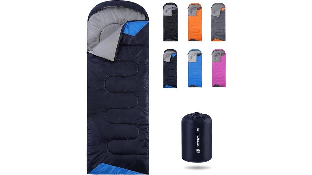 navy blue adult sleeping bag