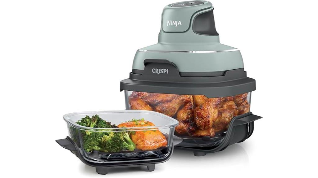 ninja crispi air fryer set