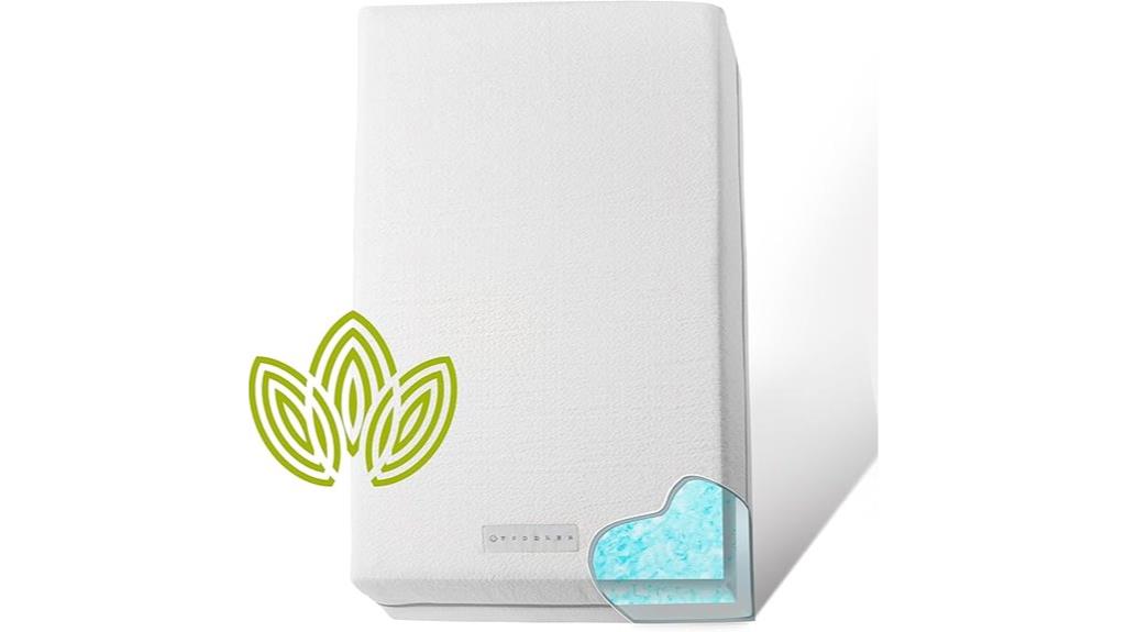 organic cotton dual sided crib
