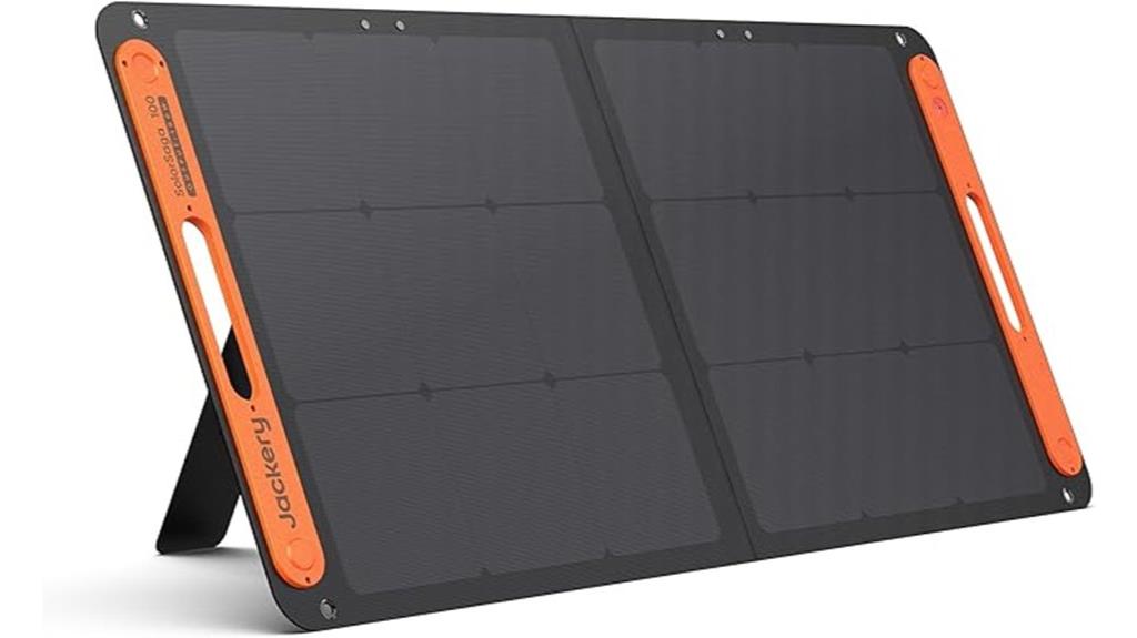 portable 100w solar panel