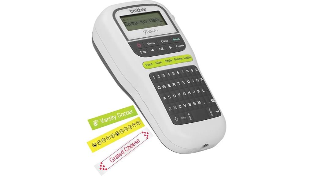 portable monochrome label maker