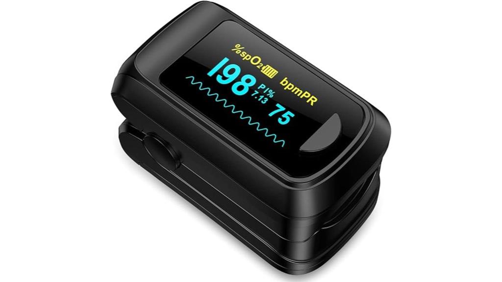 portable oled pulse oximeter