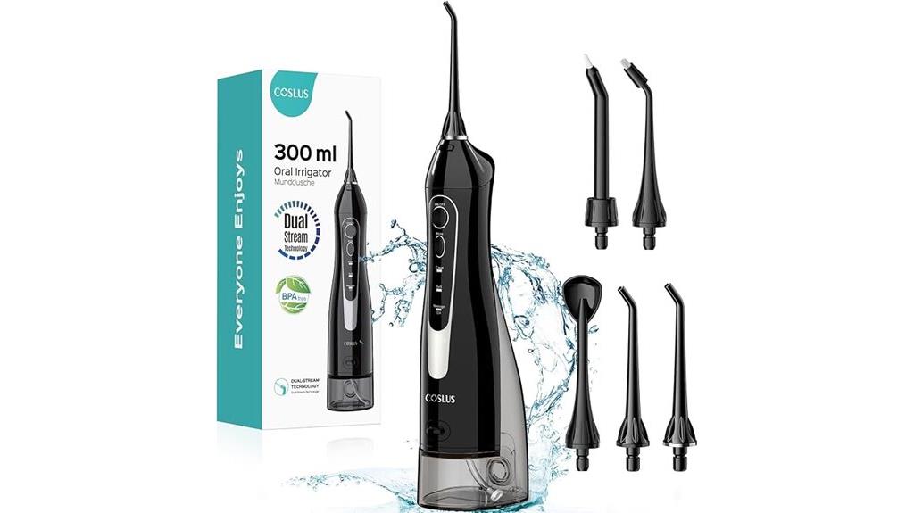 portable rechargeable water flosser