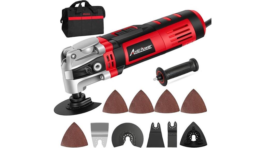 powerful 3 5 amp oscillating tool