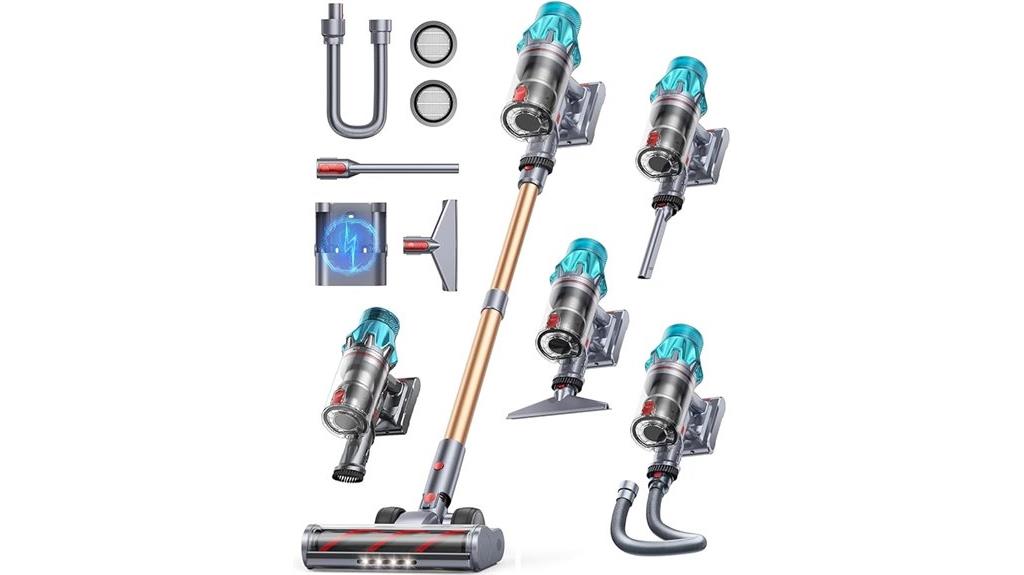 powerful 6 in 1 cordless vacuum