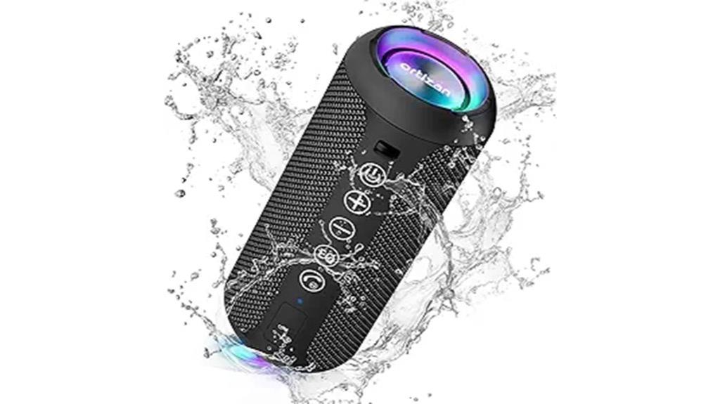 powerful waterproof portable speaker