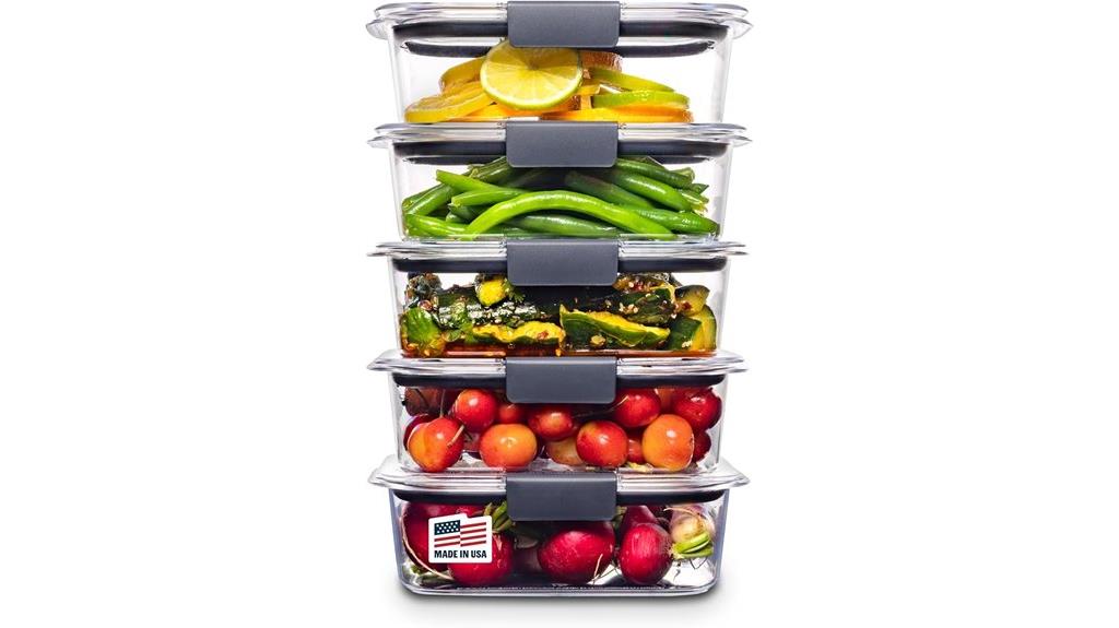 premium clear food storage