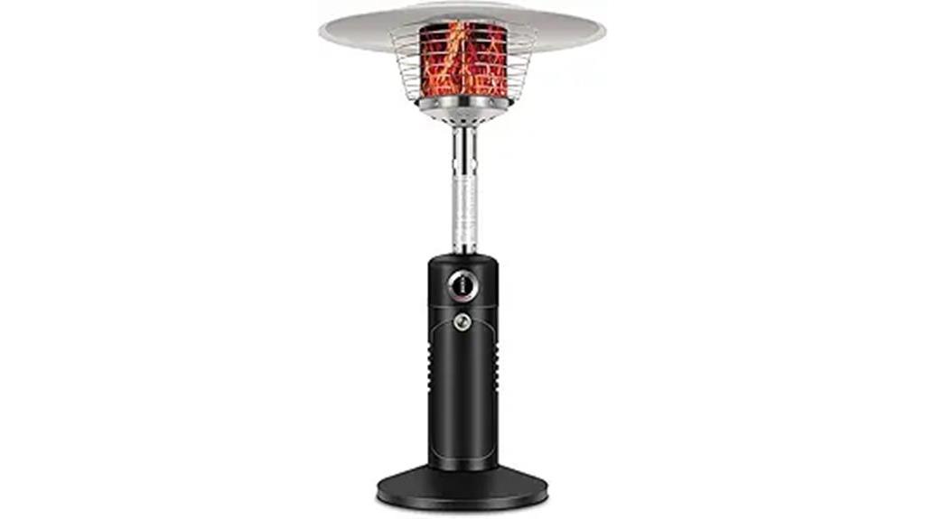 propane patio heater 13 000 btu