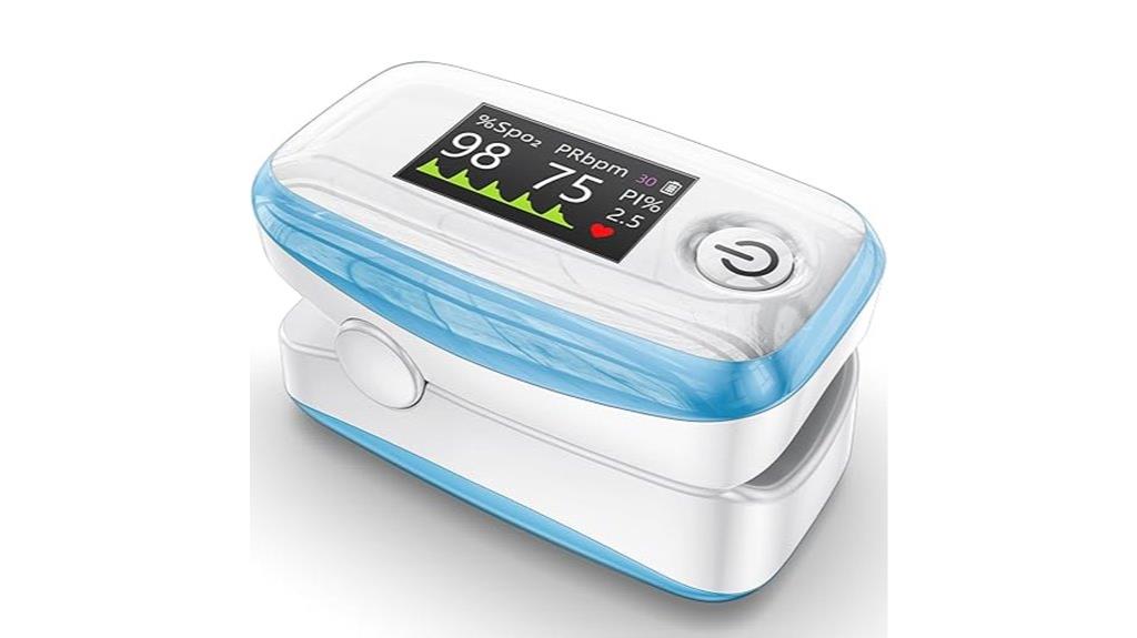 pulse oximeter with tft