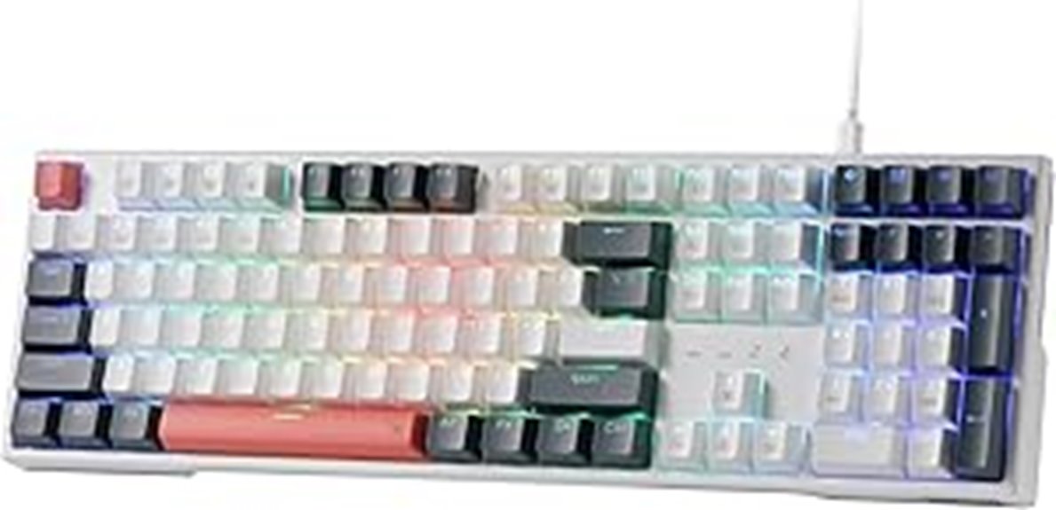 rgb gaming mechanical keyboard